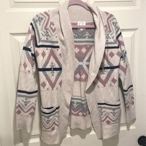 Cardigan with pattern